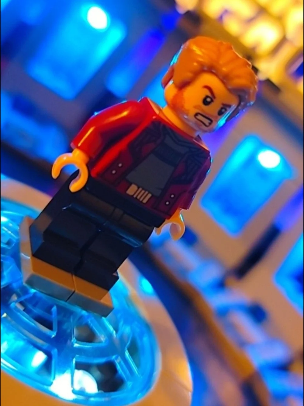 Guardians Of The Galaxy Star Lord Minifigure Lego Compatible